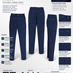Security Trouser (Navy)